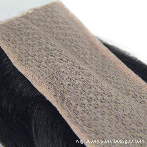wigs human hair lace closure2x6 silk base produce 2020,100% virgin human hair bundles 9a 10a with closures